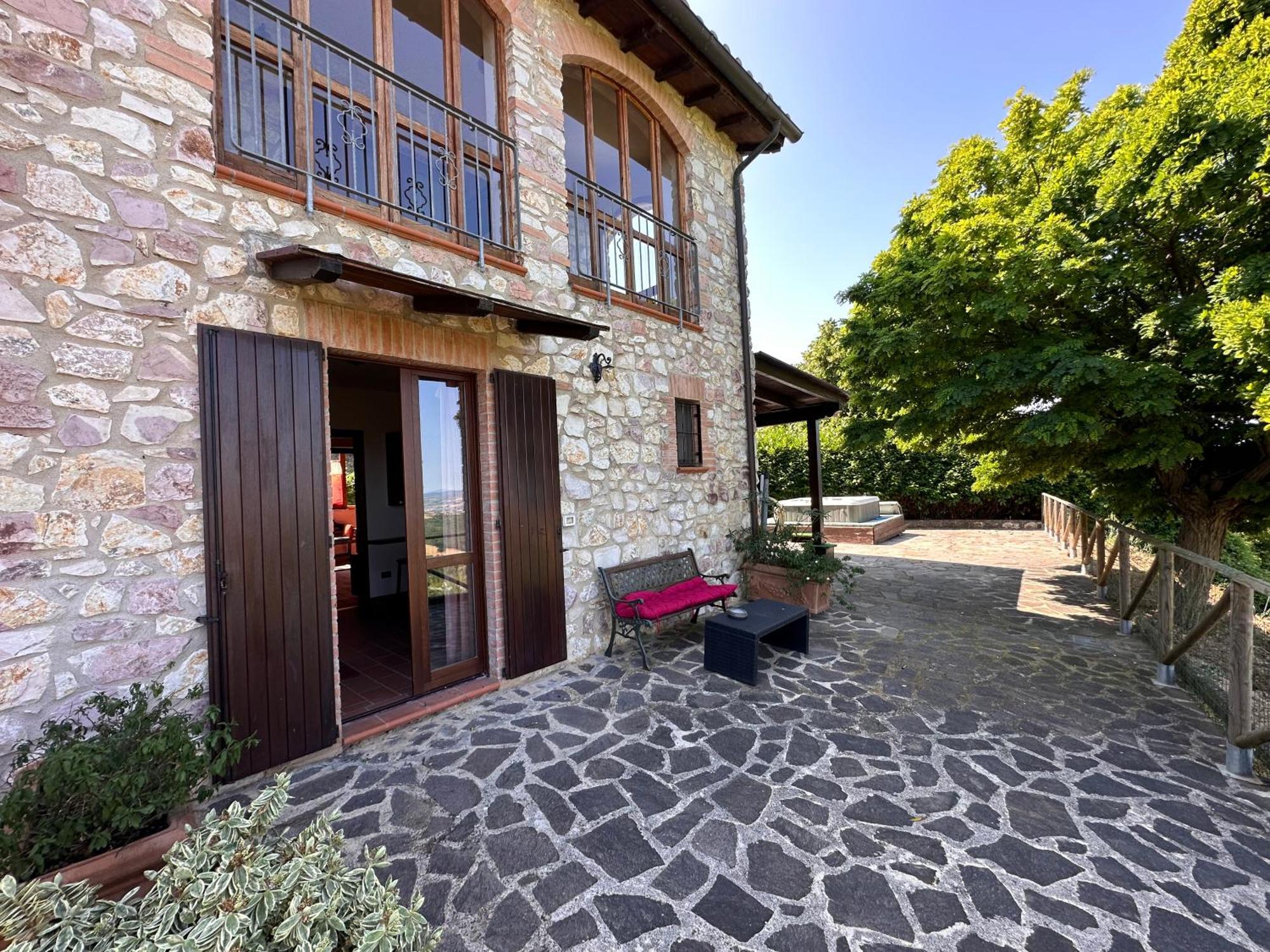 B&B Casale Roshlee Gualdo Cattaneo Екстериор снимка